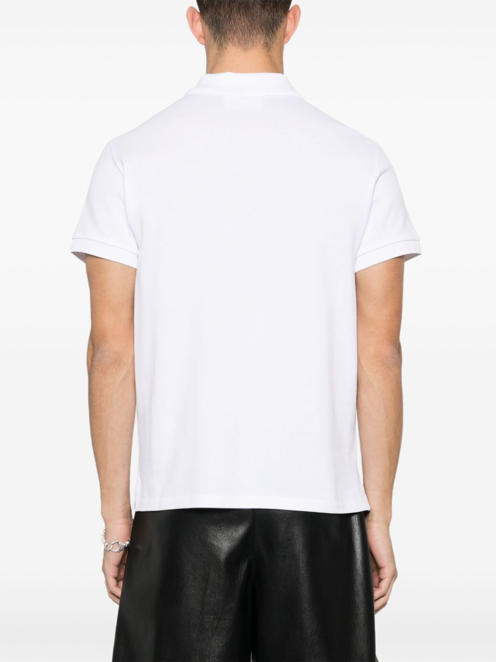 Ami Paris T-shirts and Polos White BFUPL001D760100 (AMI Paris / ポロシャツ ) | AMI Paris (アミパリス)(1)