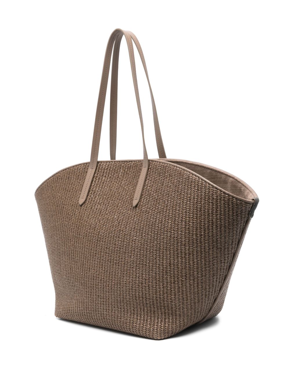 Brunello Cucinelli Bags.. White MB39D2682C193 (Brunello Cucinelli / トートバッグ ) | Brunello Cucinelli (ブルネロ・クチネリ)(1)