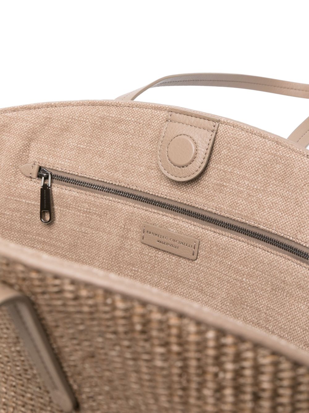 Brunello Cucinelli Bags.. White MB39D2682C193 (Brunello Cucinelli / トートバッグ ) | Brunello Cucinelli (ブルネロ・クチネリ)(3)