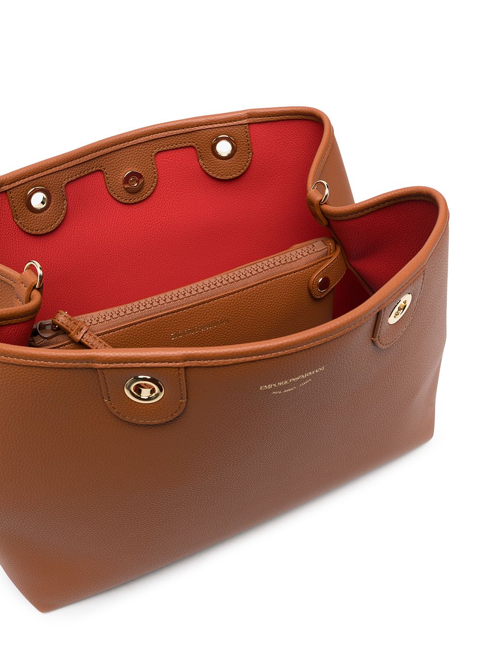 Emporio Armani Bags.. Leather Brown Y3D165YFO5B85550 (EMPORIO ARMANI / トートバッグ ) | EMPORIO ARMANI (エンポリオ アルマーニ)(2)