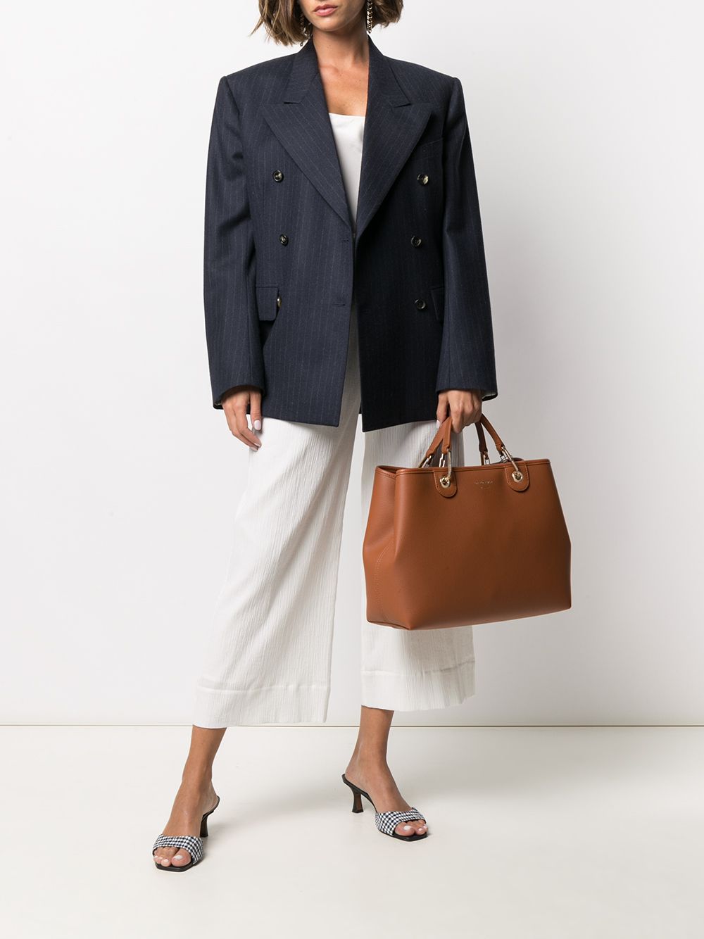 Emporio Armani Bags.. Leather Brown Y3D165YFO5B85550 (EMPORIO ARMANI / トートバッグ ) | EMPORIO ARMANI (エンポリオ アルマーニ)(5)