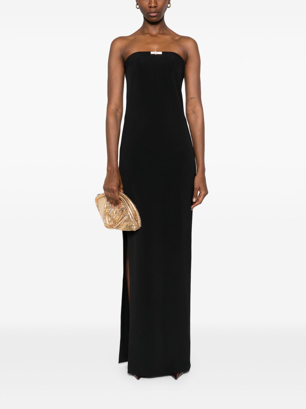 Elisabetta Franchi - Long Model with Bodice - Black - Dress