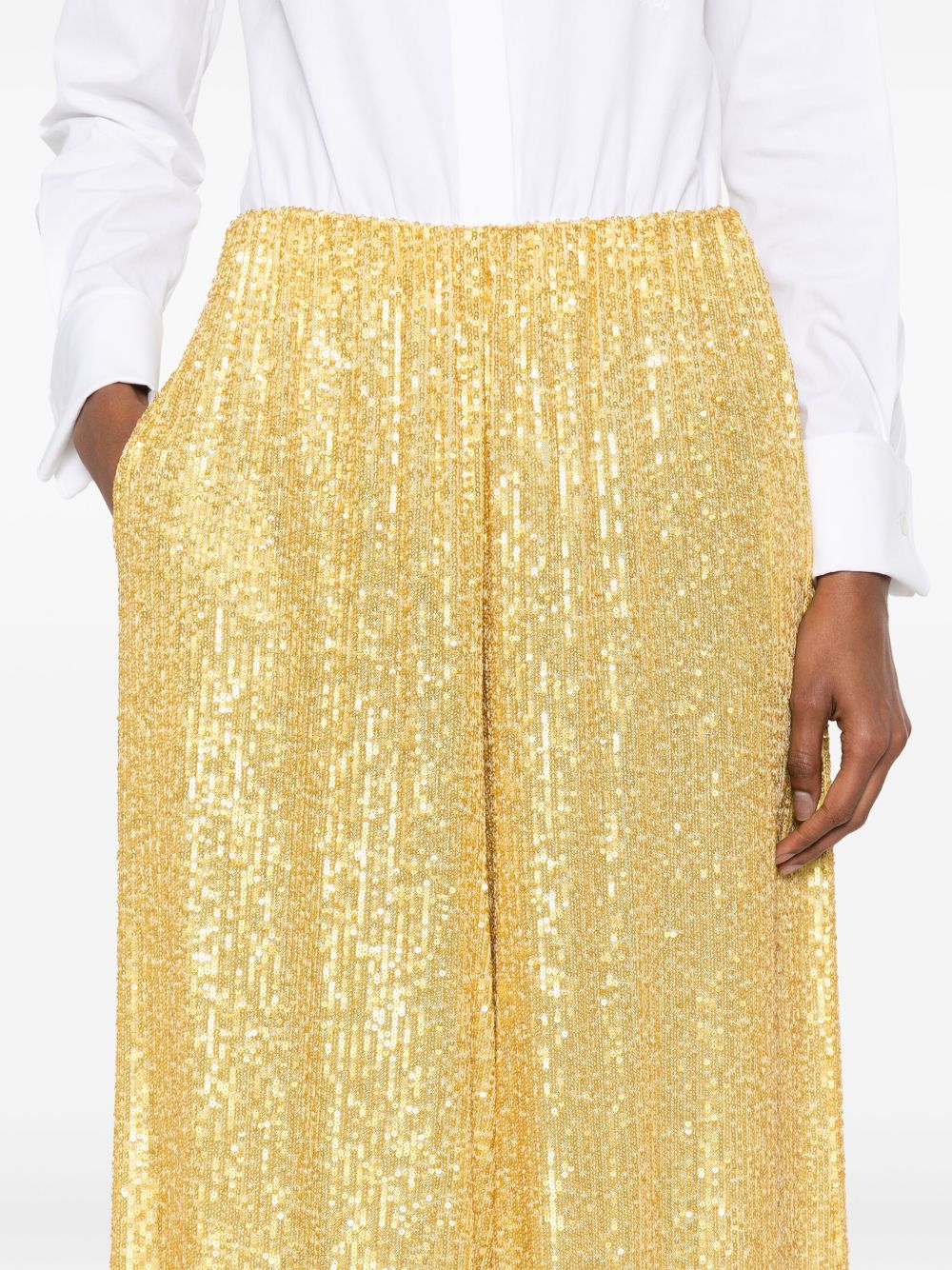 Norma Kamali Trousers Yellow ST1257SQ212834 (NORMA KAMALI / パンツ ) | NORMA KAMALI (ノーマカマリ)(4)