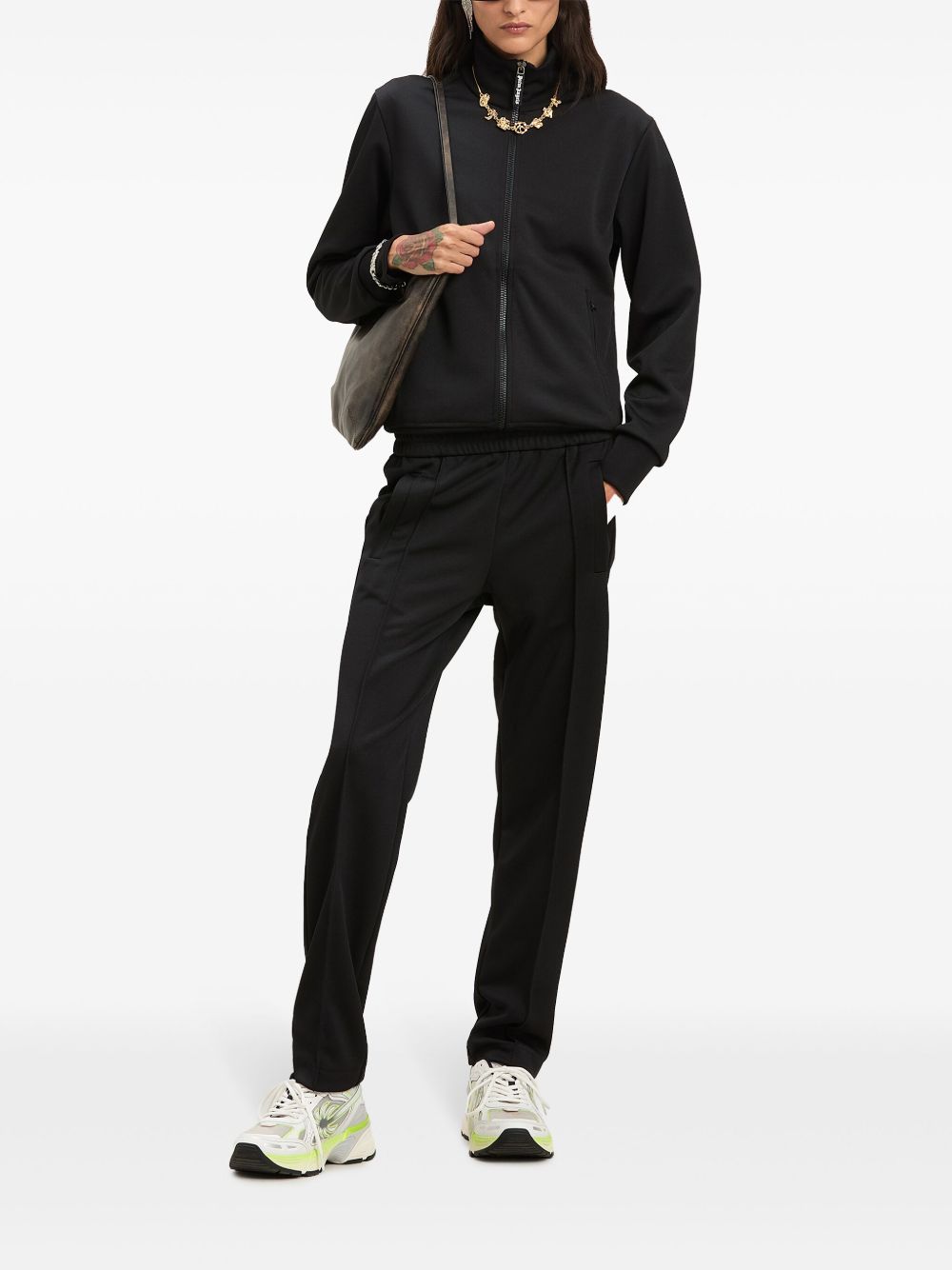 Palm Angels Trousers Black PWCJ036S25FAB0011003 (Palm Angels / パンツ ) | Palm Angels (パームエンジェルス)(5)