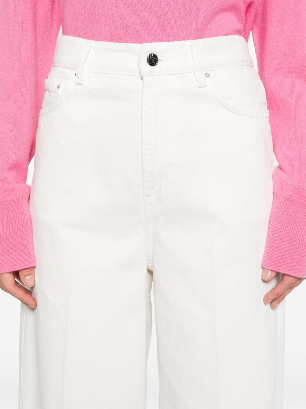 TOTEME MAIN Jeans White 242WRB2429FB0083047 (TOTEME / ジーンズ ) | TOTEME (トーテム)(3)