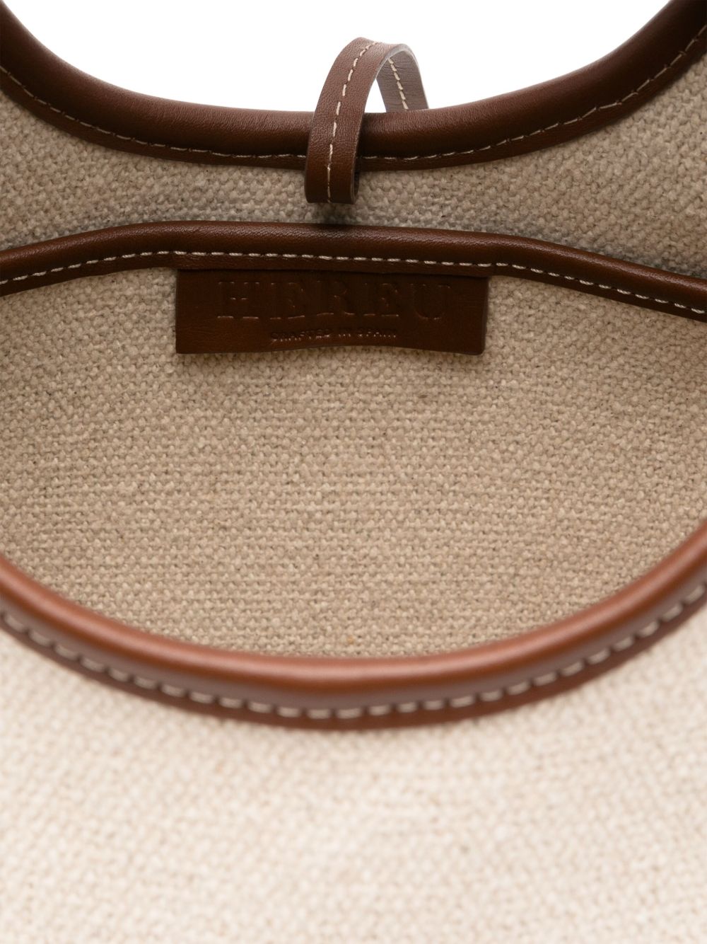 HEREU Bags.. Leather Brown FOSCAWFS25BEIGECHESTNUT (HEREU / トートバッグ ) | HEREU (へリュー)(1)