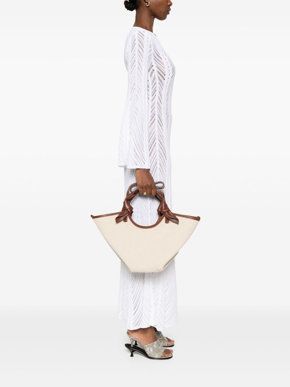 HEREU Bags.. Leather Brown FOSCAWFS25BEIGECHESTNUT (HEREU / トートバッグ ) | HEREU (へリュー)(3)