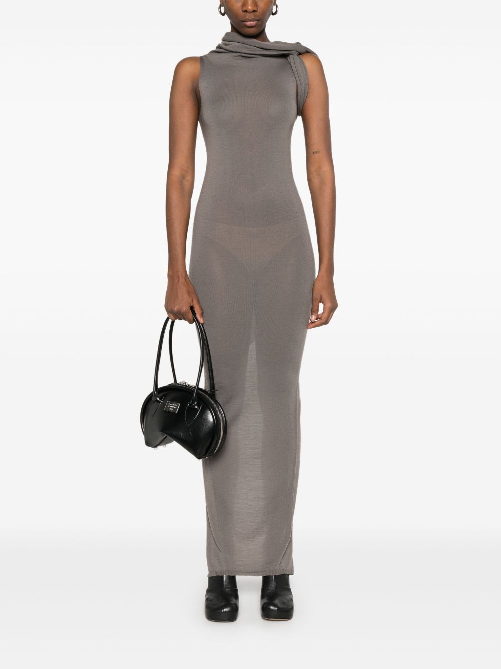 ワンピース RICK OWENS Women Mid Skirts RP01E7603M34 GREY Rick Owens Dresses Grey (Rick Owens/ワンピース・ドレス