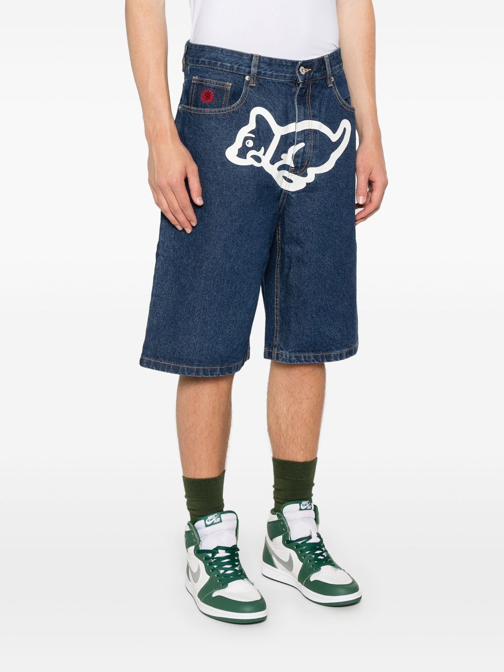 ICECREAM Shorts Blue IC24415INDIGO (ICECREAM / ショートパンツ ) | ICECREAM (アイスクリーム)(1)