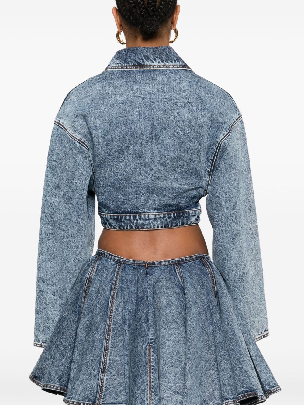 Alaia Coats Blue AA9V1093T535A524 (ALAIA / カジュアルジャケット・ベスト ) | ALAIA (アライア)(2)