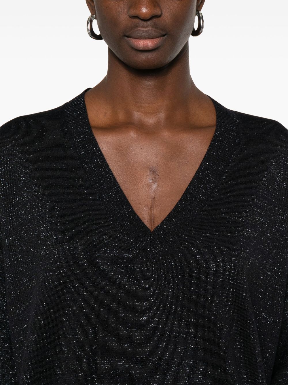 Fabiana Filippi Sweaters Blue MAD275F510L3795146 (FABIANA FILIPPI / ニット・セーター・カーディガン ) | FABIANA FILIPPI (ファビアナフィリッピ)(4)