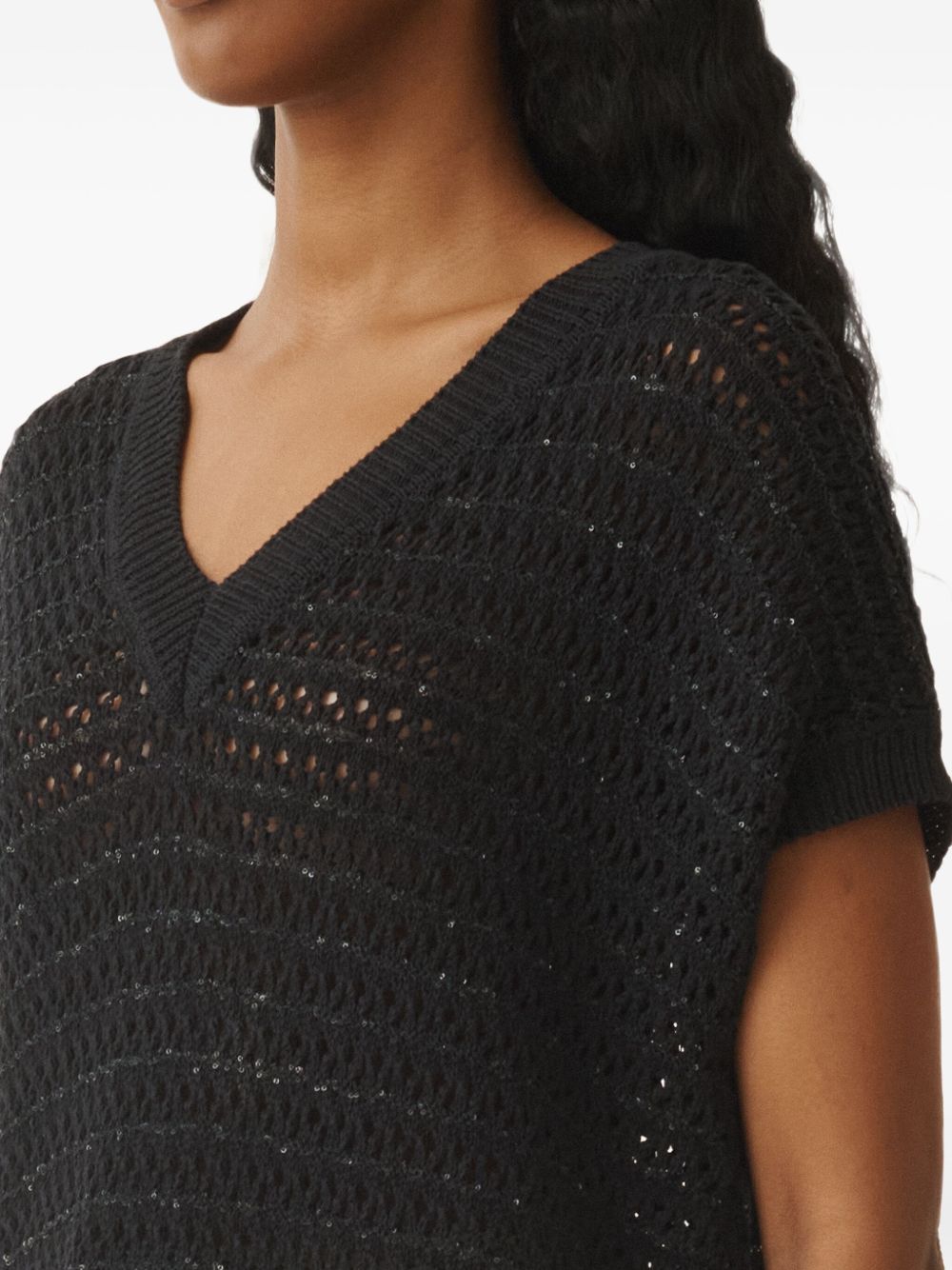 Fabiana Filippi Sweaters Blue MAD275F572L3535146 (FABIANA FILIPPI / ニット・セーター・カーディガン ) | FABIANA FILIPPI (ファビアナフィリッピ)(2)