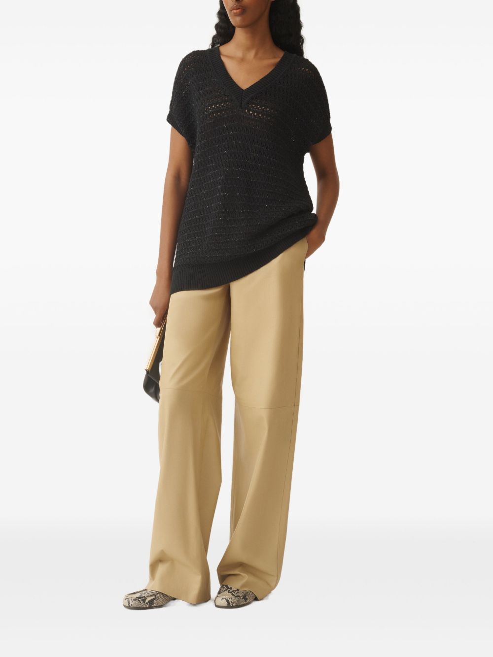 Fabiana Filippi Sweaters Blue MAD275F572L3535146 (FABIANA FILIPPI / ニット・セーター・カーディガン ) | FABIANA FILIPPI (ファビアナフィリッピ)(3)