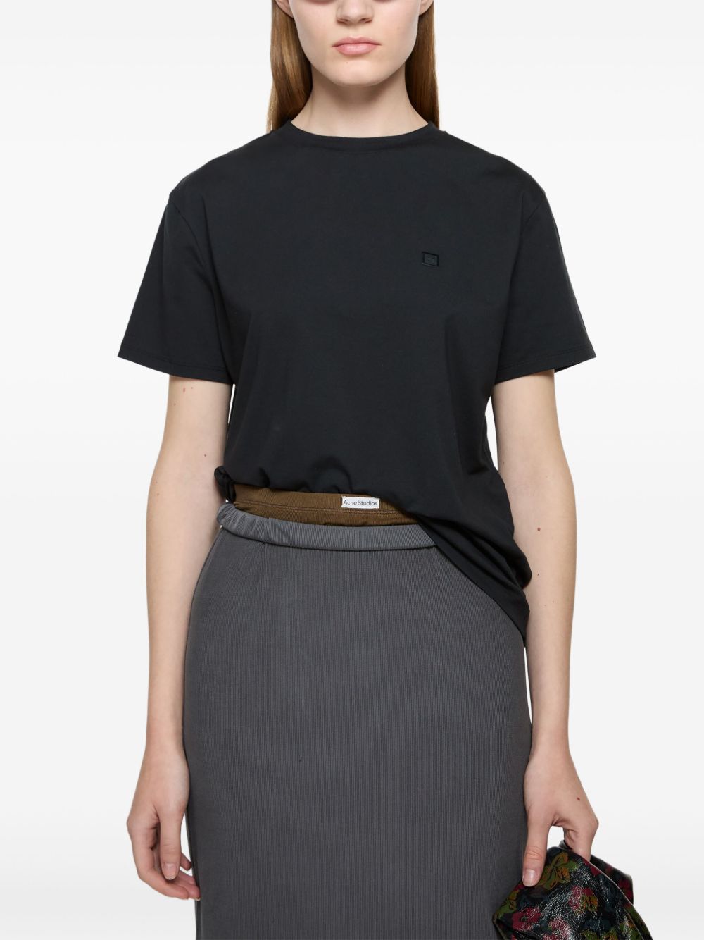 Acne T-shirts and Polos Black CL0309D900 (Acne Studios / Tシャツ・カットソー ) | Acne Studios (アクネ ストゥディオズ)(3)