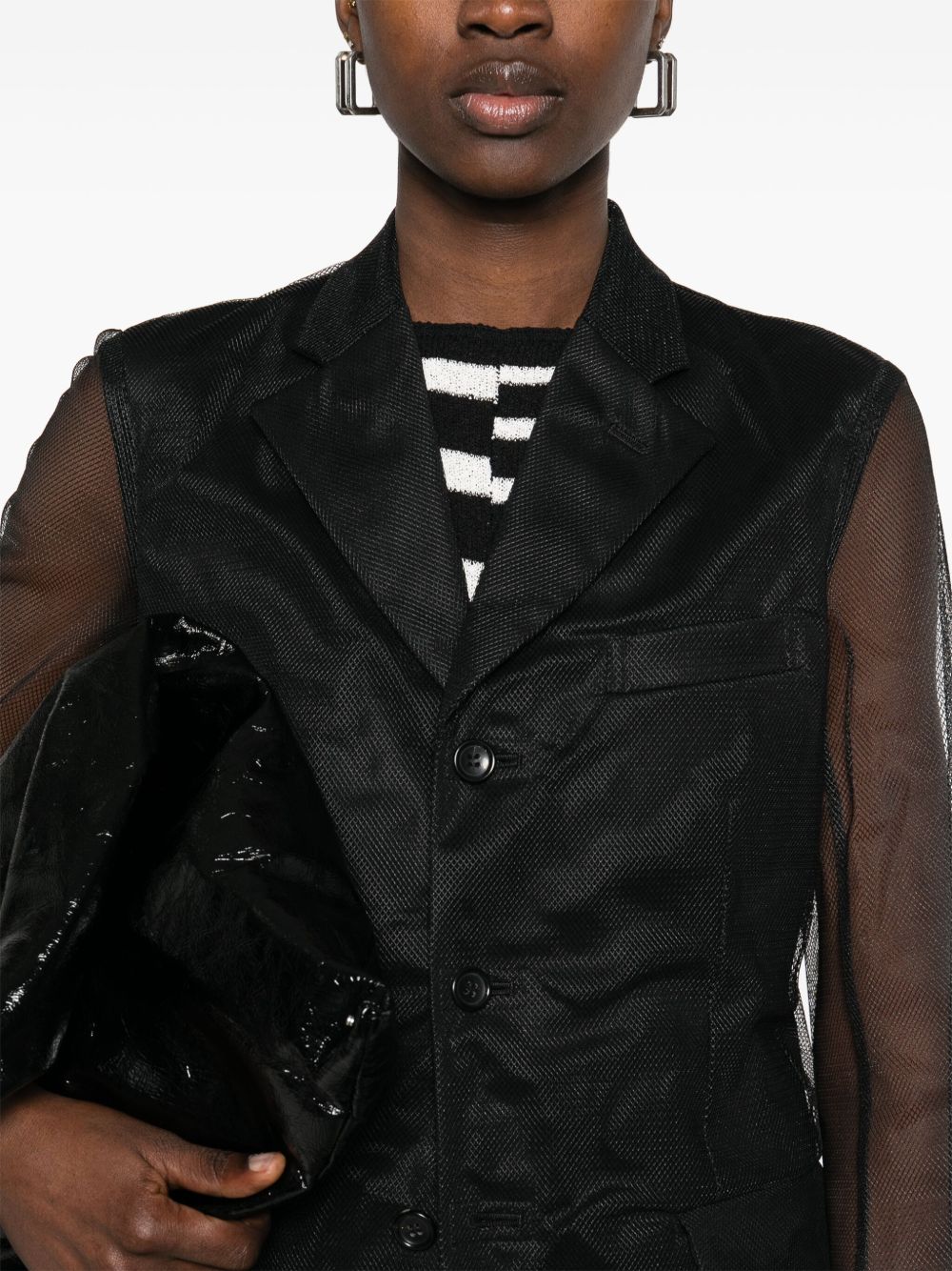 Comme des Garcons Coats Black GOJ0020511 (Comme Des Garçons / コート ) | Comme Des Garçons (コムデギャルソン)(2)