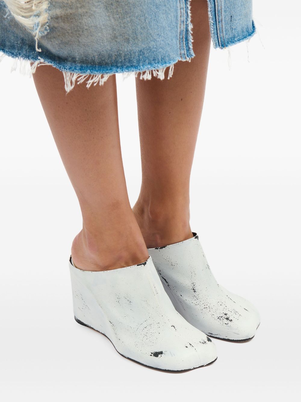 MM6 Maison Margiela Sandals White S66WX0066P8306H5515 (MM6 Maison Margiela / サンダル ) | MM6 Maison Margiela (エムエムシックス)(5)