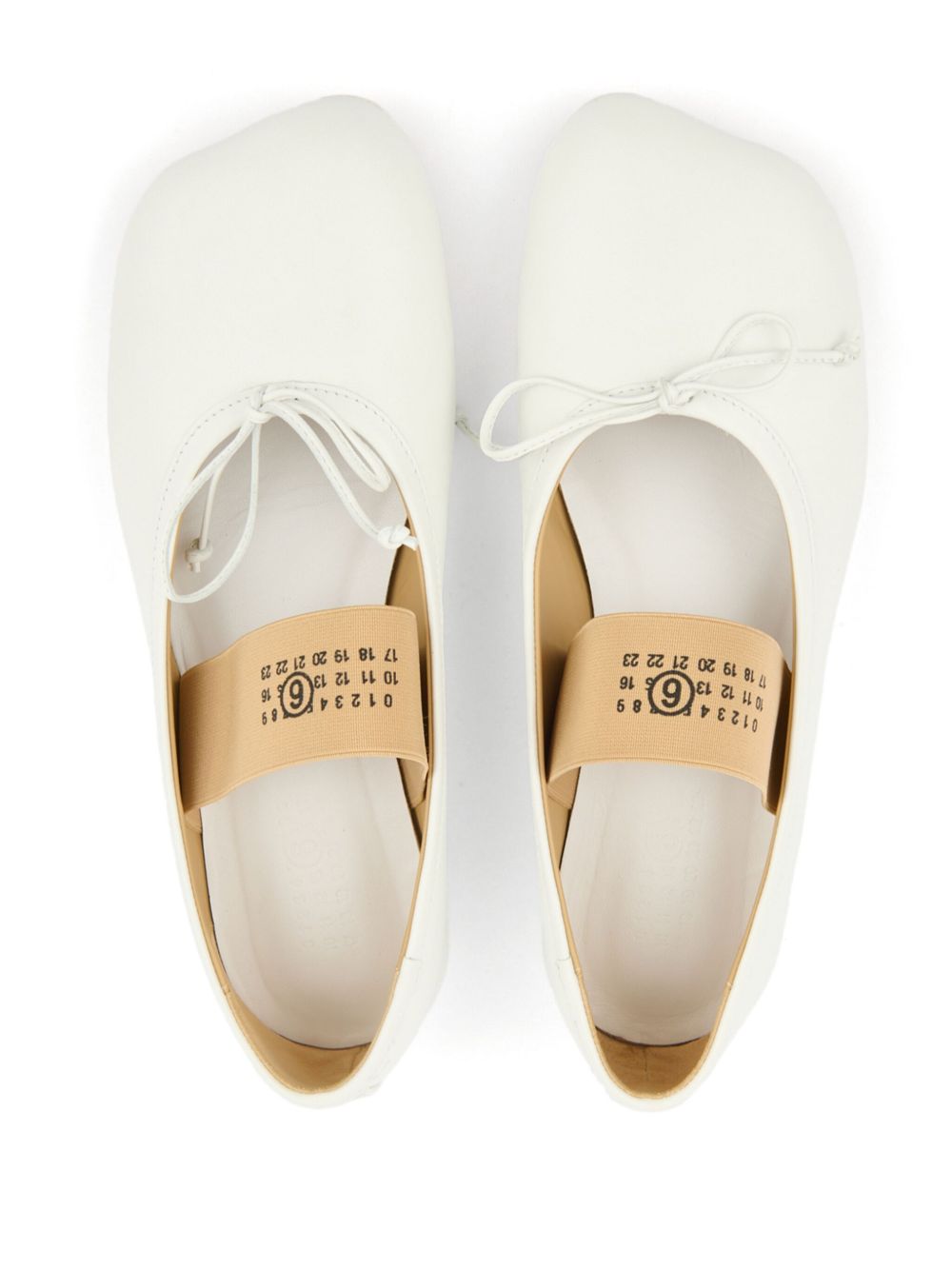 MM6 Maison Margiela Flat shoes White S59WZ0099P3628T1003 (MM6 Maison Margiela / フラットシューズ ) | MM6 Maison Margiela (エムエムシックス)(3)