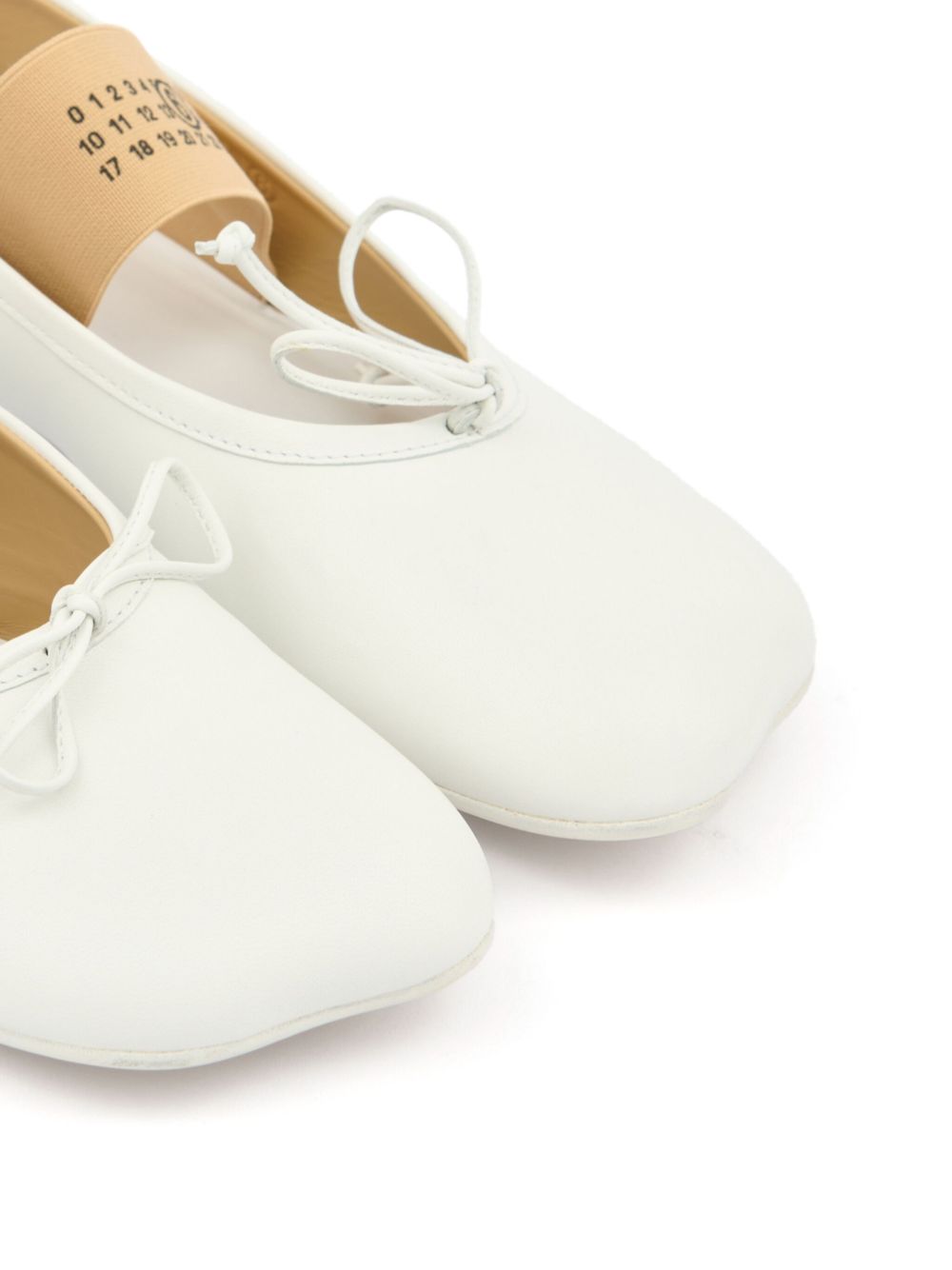 MM6 Maison Margiela Flat shoes White S59WZ0099P3628T1003 (MM6 Maison Margiela / フラットシューズ ) | MM6 Maison Margiela (エムエムシックス)(5)
