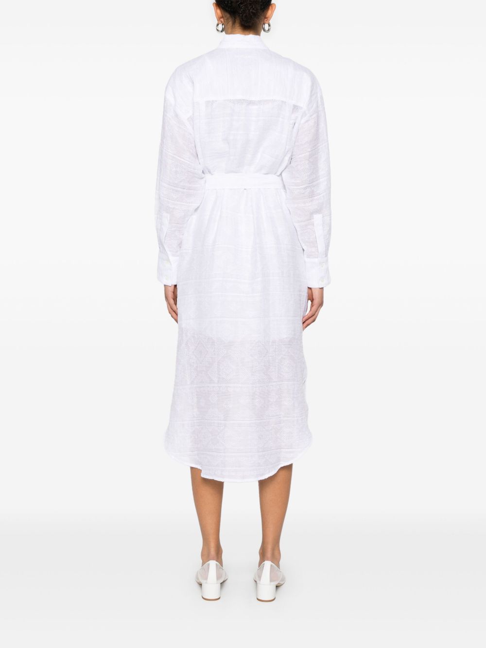 ERMANNO FIRENZE Dresses White D46EQ034EN0MF010 (ERMANNO SCERVINO / ワンピース・ドレス・オールインワン ) | ERMANNO SCERVINO (エルマンノ シェルヴィーノ)(3)