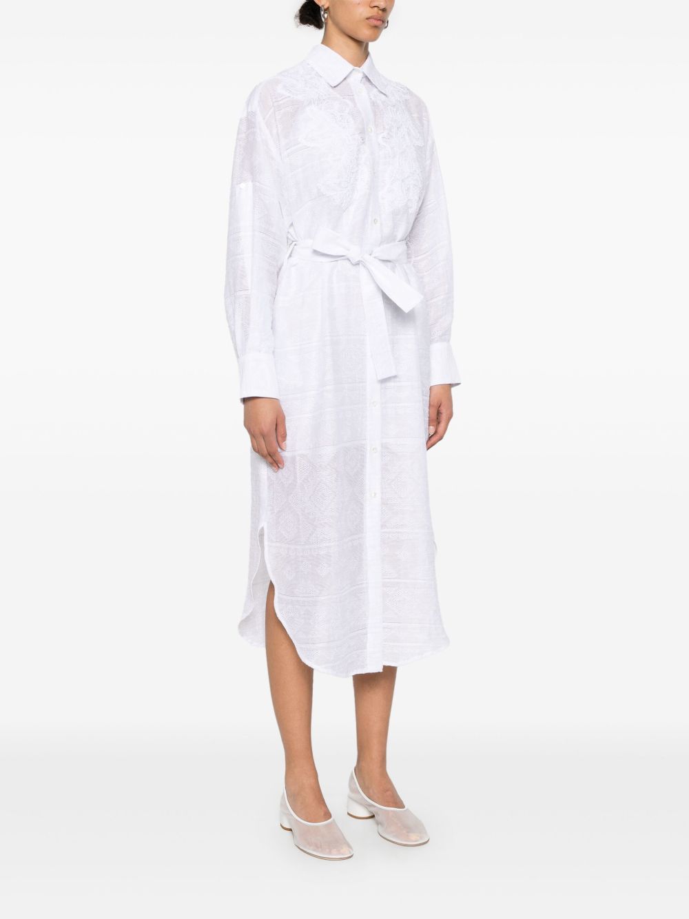 ERMANNO FIRENZE Dresses White D46EQ034EN0MF010 (ERMANNO SCERVINO / ワンピース・ドレス・オールインワン ) | ERMANNO SCERVINO (エルマンノ シェルヴィーノ)(4)