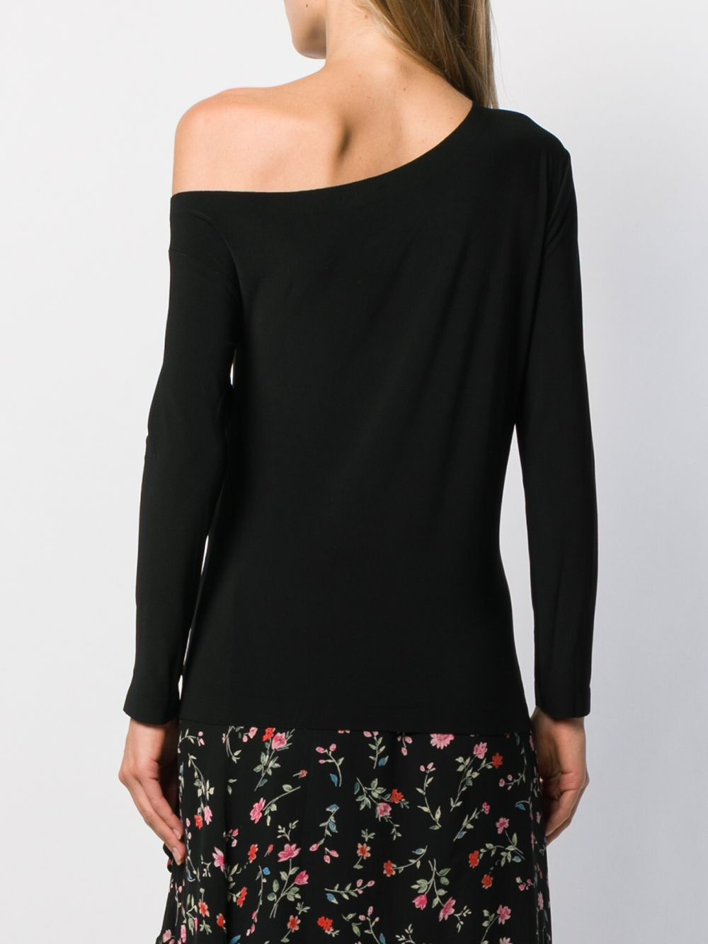 Norma Kamali Top Black KK3296PL343001 (NORMA KAMALI / Tシャツ・カットソー ) | NORMA KAMALI (ノーマカマリ)(4)