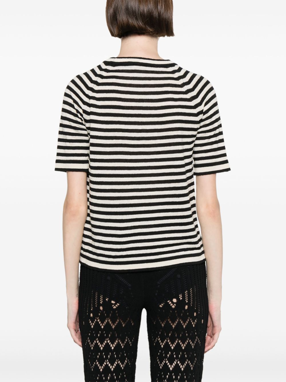 S Max Mara T-shirts and Polos Black 19361063600021 (S MAX MARA / Tシャツ・カットソー ) | S MAX MARA (エス マックスマーラ)(3)