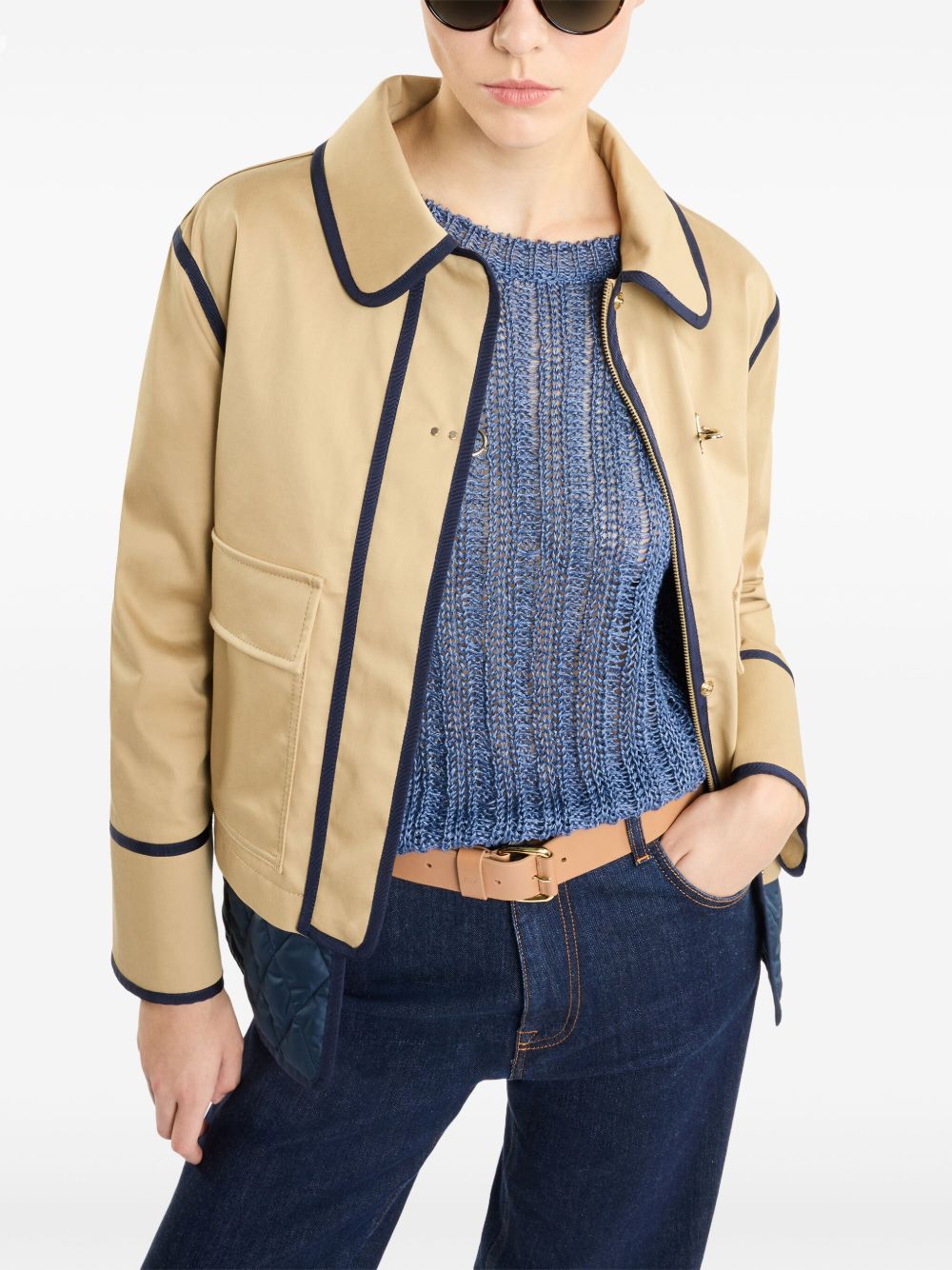 Fay Jackets Beige NAW1250315SWXZ0629 (Fay / カジュアルジャケット・ベスト ) | Fay (フェイ)(1)