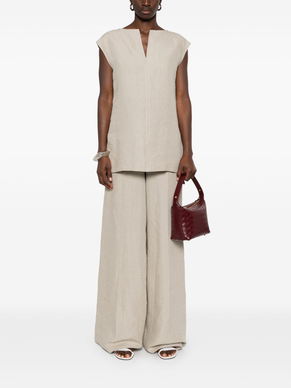 Max Mara Trousers Beige 11131092600001 (Max Mara / パンツ ) | Max Mara (マックスマーラ)(1)