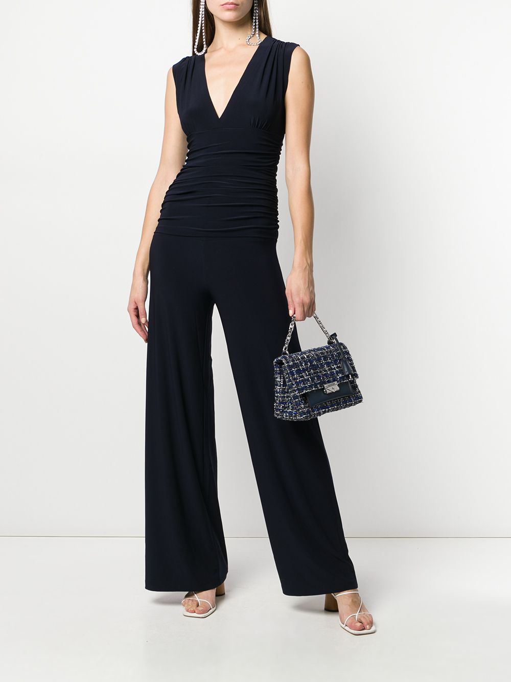 Norma Kamali Dresses Blue KK127JPL435012 (NORMA KAMALI / ワンピース・ドレス・オールインワン ) | NORMA KAMALI (ノーマカマリ)(1)