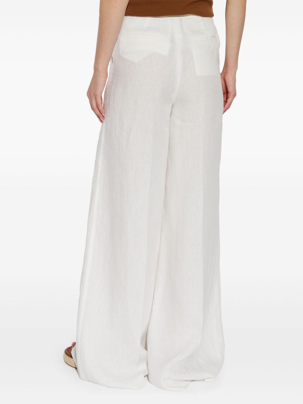 Max Mara Trousers White 11131092600005 (Max Mara / パンツ ) | Max Mara (マックスマーラ)(1)