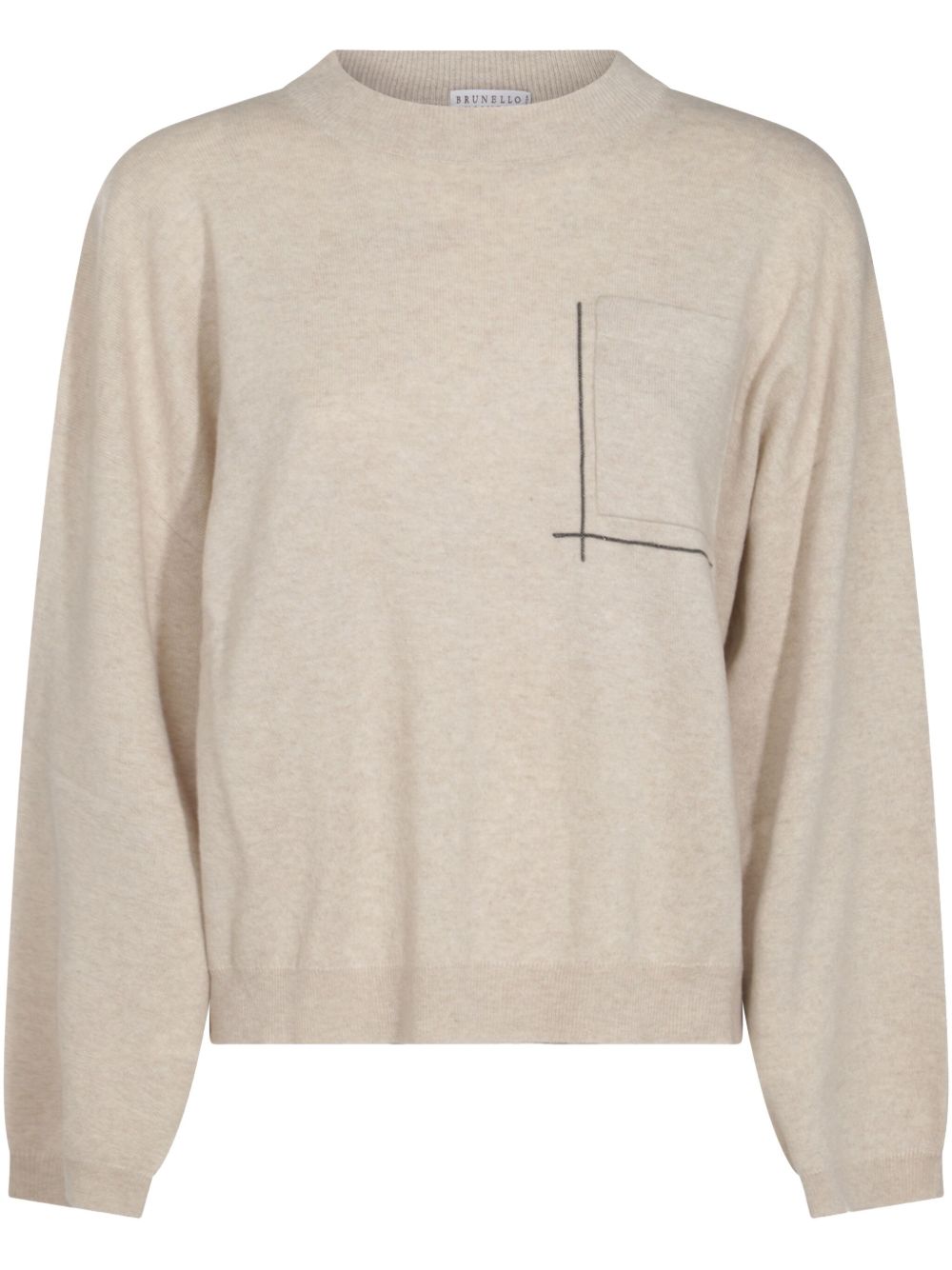 Brunello Cucinelli Sweaters Beige M16244700C9731 (Brunello Cucinelli / ニット・セーター・カーディガン ) | Brunello Cucinelli (ブルネロ・クチネリ)