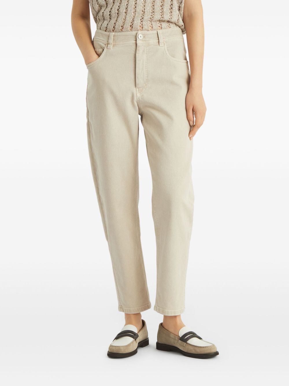 Brunello Cucinelli Trousers Beige MB057P5319C7192 (Brunello Cucinelli / パンツ ) | Brunello Cucinelli (ブルネロ・クチネリ)(4)