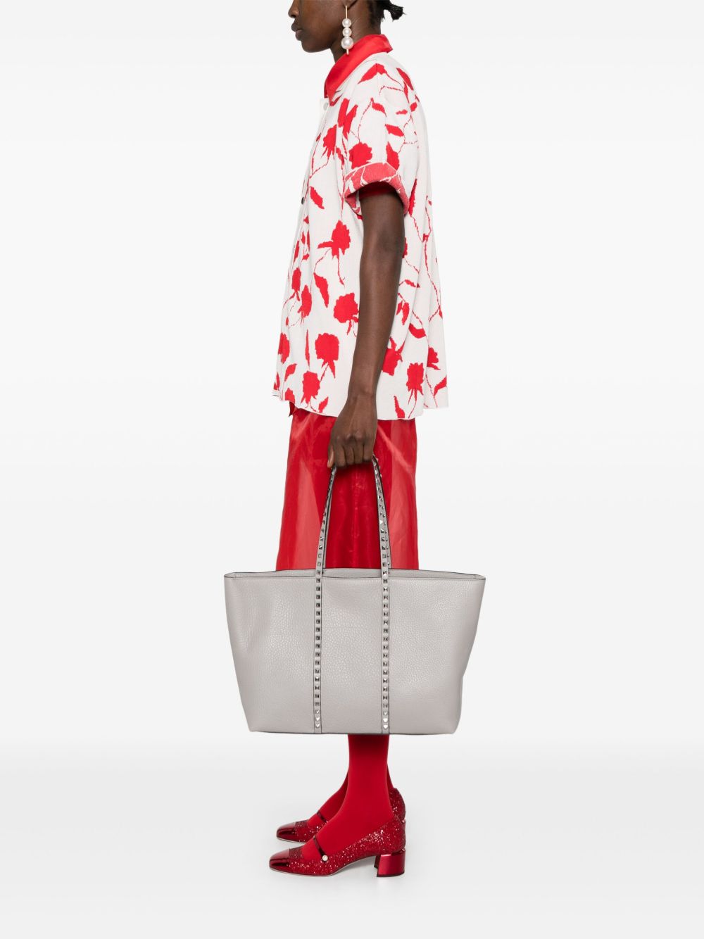 Valentino Garavani Bags.. Light Grey WB0R04KPJWRL (Valentino Garavani / トートバッグ ) | Valentino Garavani (ヴァレンティノ)(2)