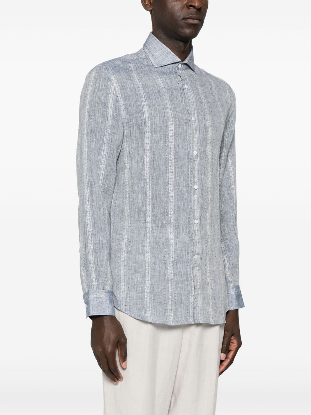 Brunello Cucinelli Shirts Clear Blue MM6820627C551 (Brunello Cucinelli / シャツ・ブラウス ) | Brunello Cucinelli (ブルネロ・クチネリ)(1)