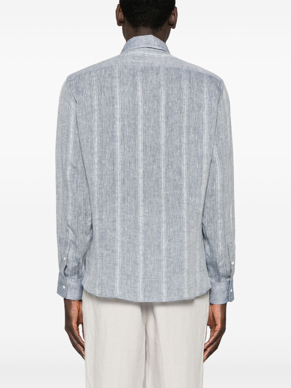 Brunello Cucinelli Shirts Clear Blue MM6820627C551 (Brunello Cucinelli / シャツ・ブラウス ) | Brunello Cucinelli (ブルネロ・クチネリ)(3)