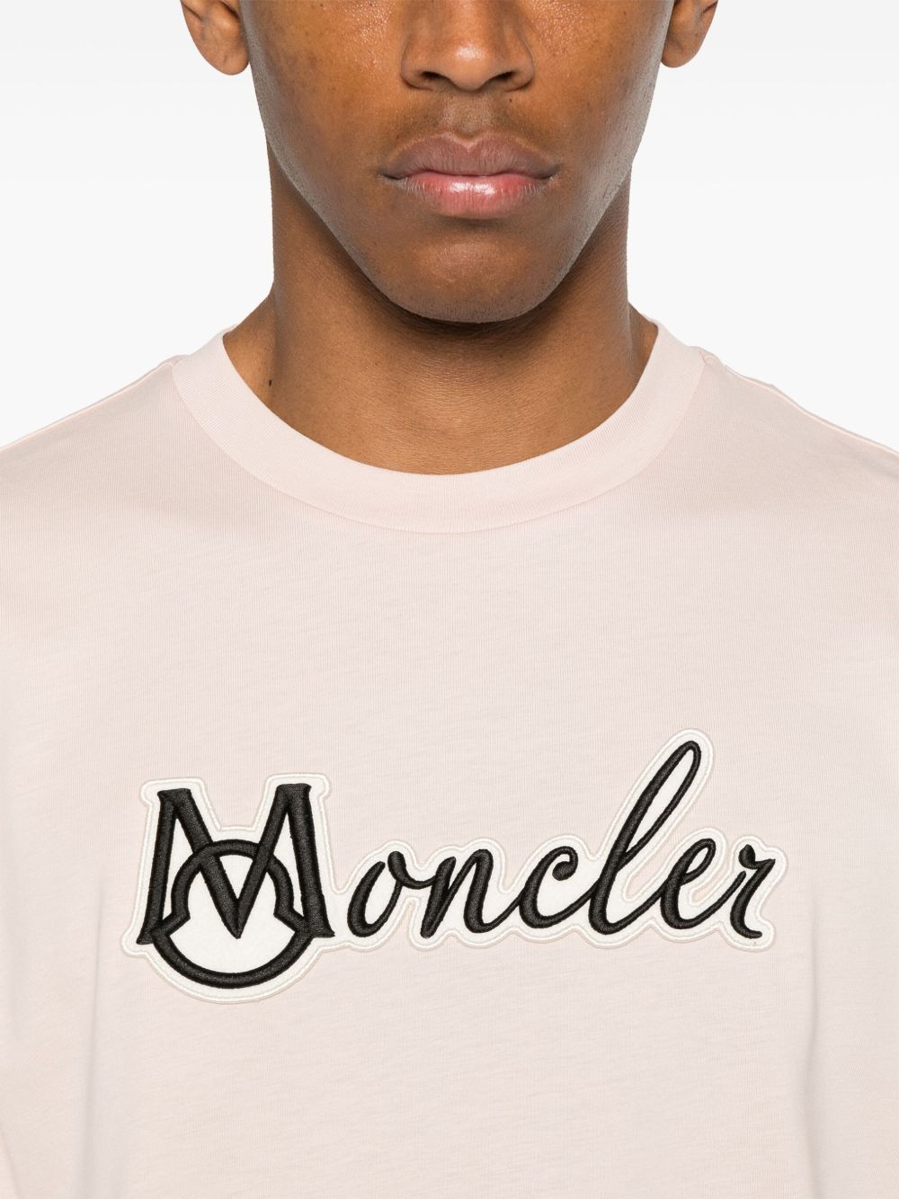 Moncler T-shirts and Polos Pink K10918C0001189AJS519 (Moncler / Tシャツ・カットソー ) | Moncler (モンクレール)(1)