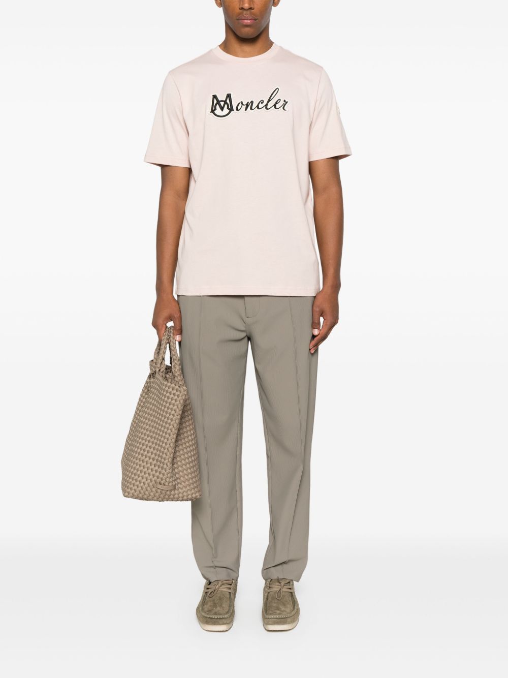 Moncler T-shirts and Polos Pink K10918C0001189AJS519 (Moncler / Tシャツ・カットソー ) | Moncler (モンクレール)(3)