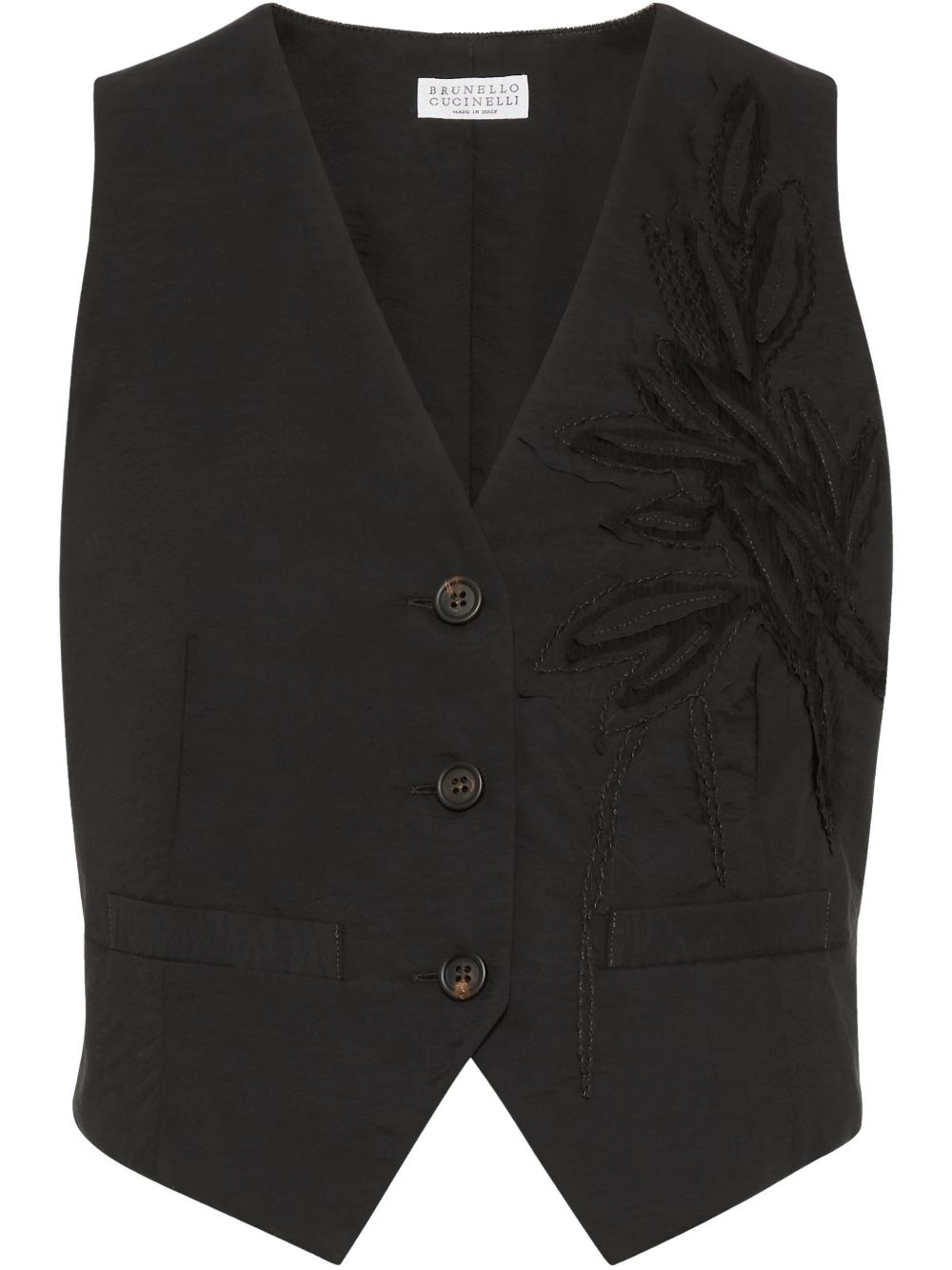 Brunello Cucinelli Sweaters Black M0F79HJ506C101 (Brunello Cucinelli / カジュアルジャケット・ベスト ) | Brunello Cucinelli (ブルネロ・クチネリ)