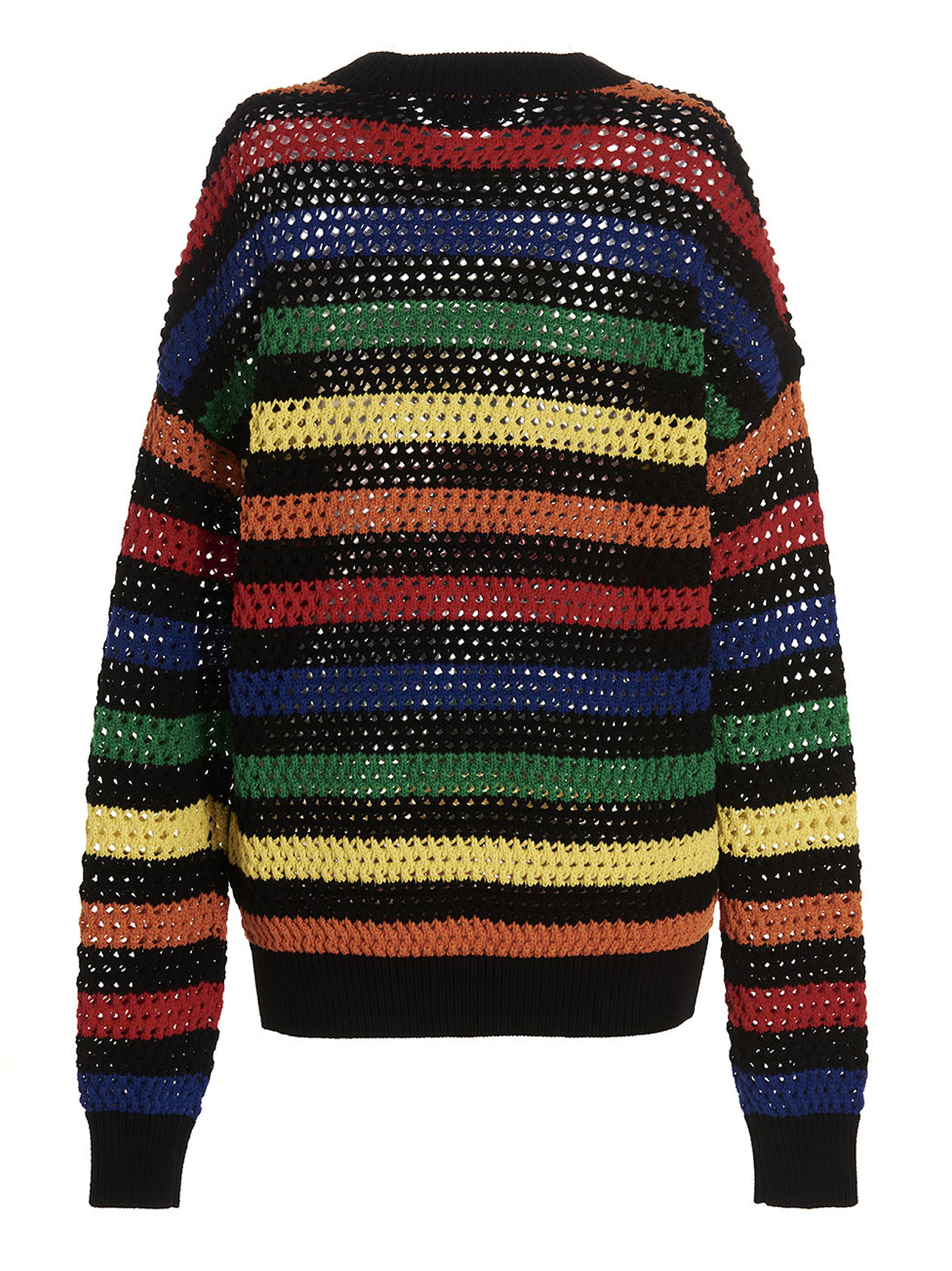 Multicolor striped sweater 3440MM12823708399 (MSGM / ニット・セーター・カーディガン ) | MSGM (エムエスジーエム)(1)