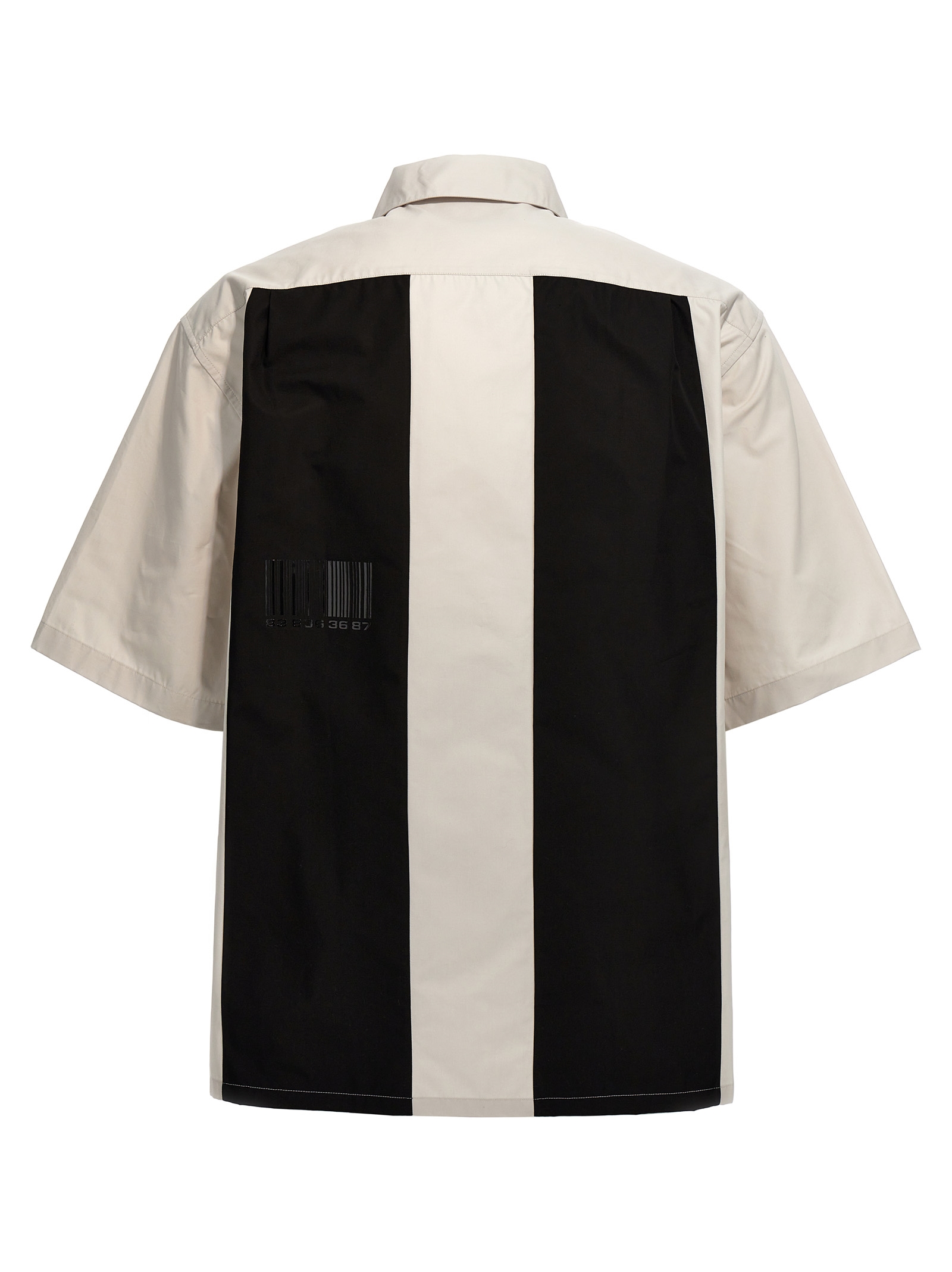 'Bowling' shirt VL16SH200WCREAMBLACK (VTMNTS / シャツ・ブラウス ) | VTMNTS (ブイティーエムエヌティーエス)(2)