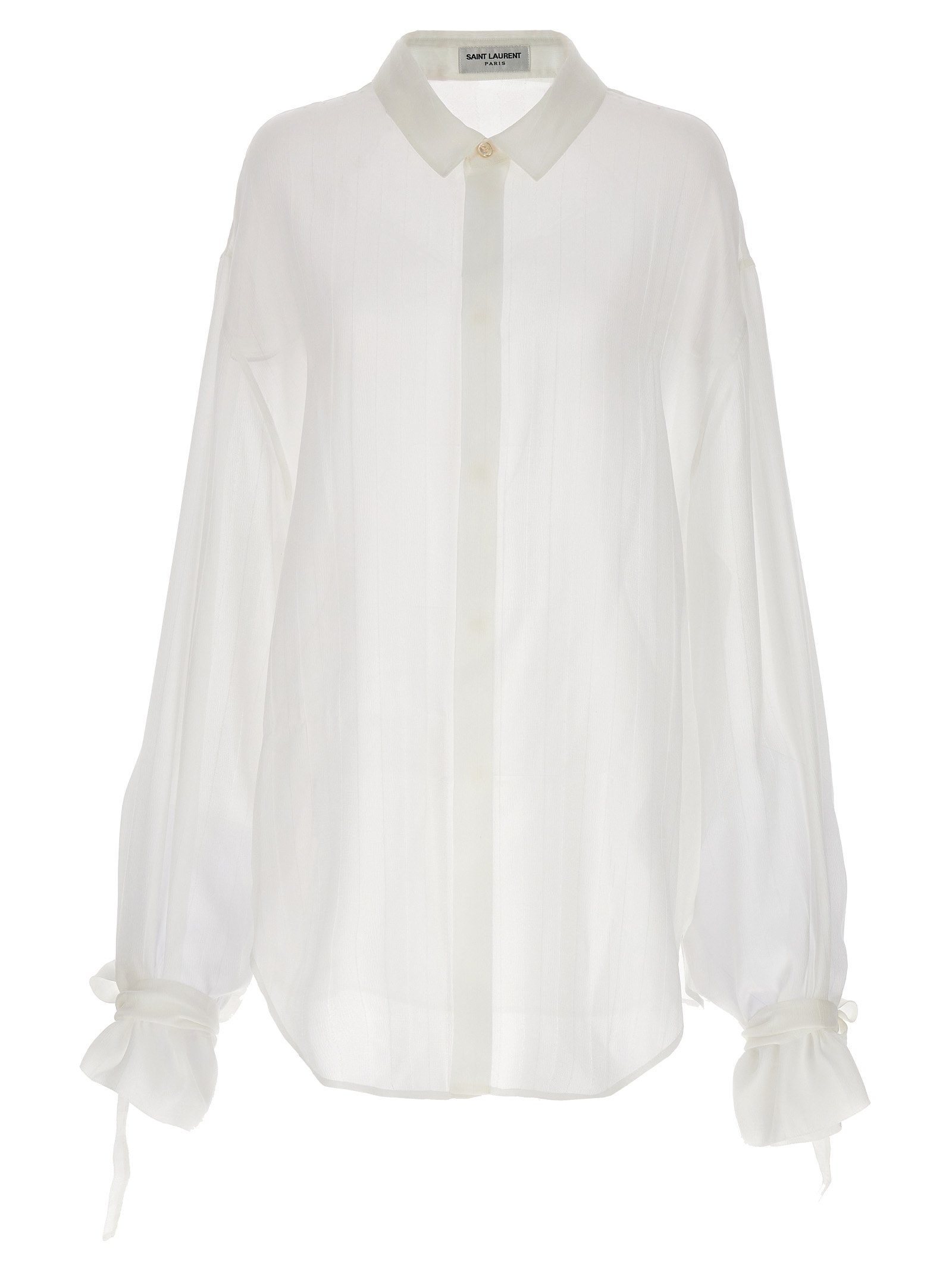 Striped silk shirt 730442Y2G209601 (Saint Laurent / シャツ・ブラウス ) | Saint Laurent (サンローラン)