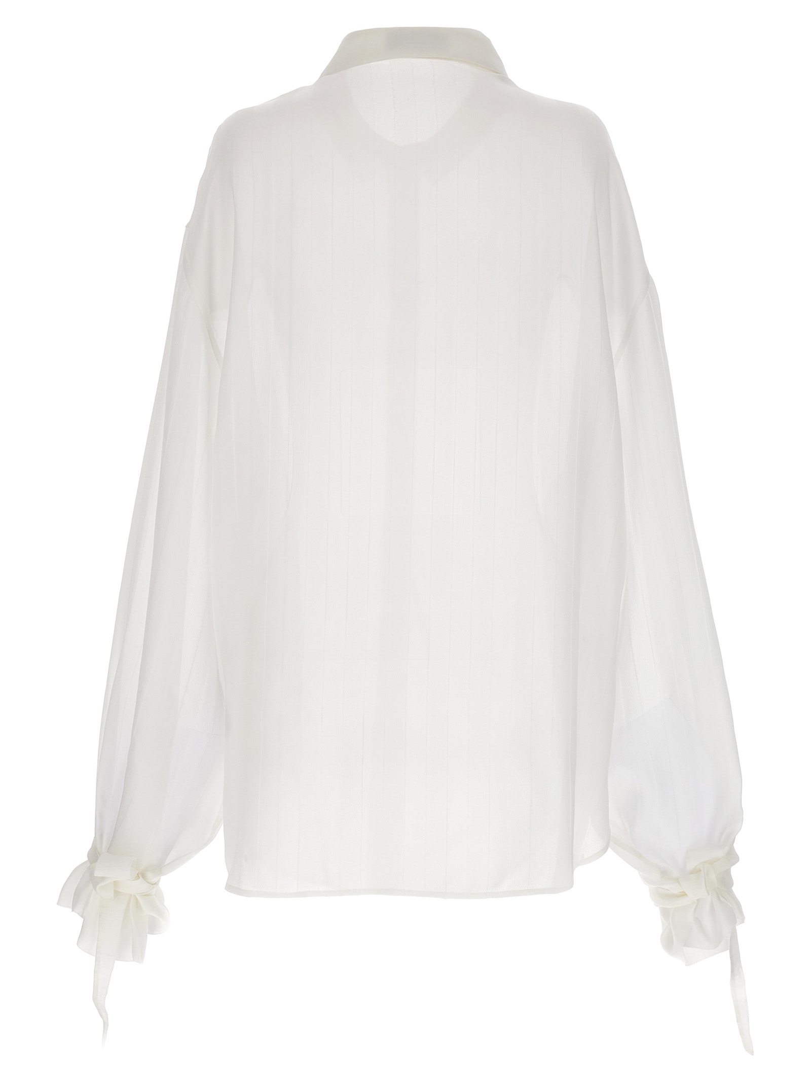 Striped silk shirt 730442Y2G209601 (Saint Laurent / シャツ・ブラウス ) | Saint Laurent (サンローラン)(1)