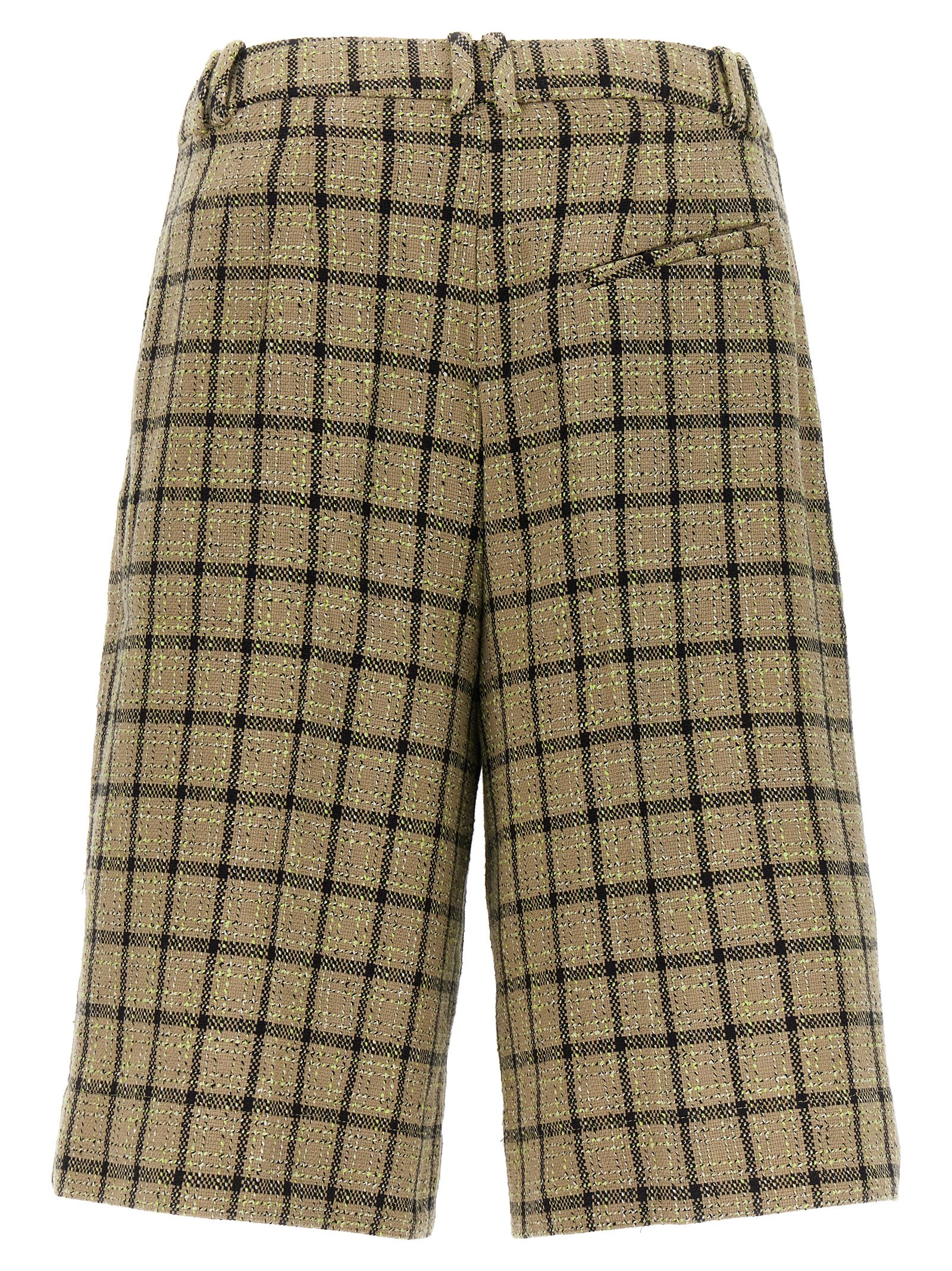 Check Bermuda shorts F8082747 (GANNI / ショートパンツ ) | GANNI (ガニー)(1)