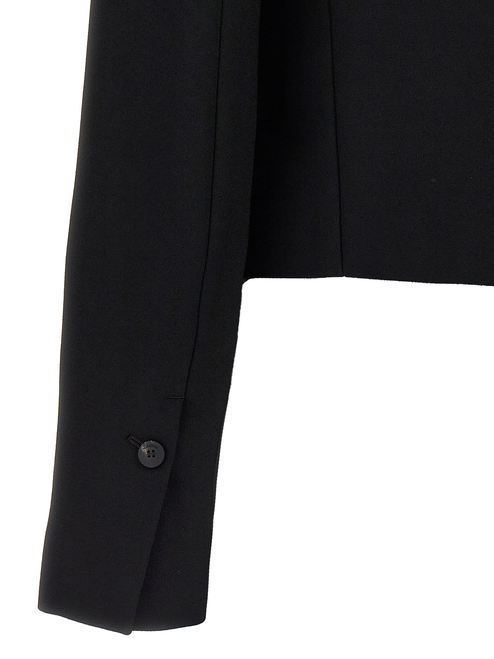 Single breasted short jacket 0763622BLACK (FERRAGAMO / カジュアルジャケット・ベスト ) | FERRAGAMO (フェラガモ)(3)
