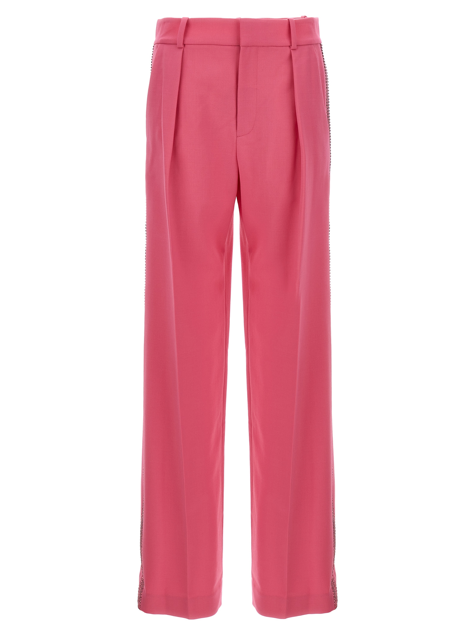 'Crystal Embellished' pants 2303P13171CARMINEROSE (AREA / パンツ ) | AREA (エリア)