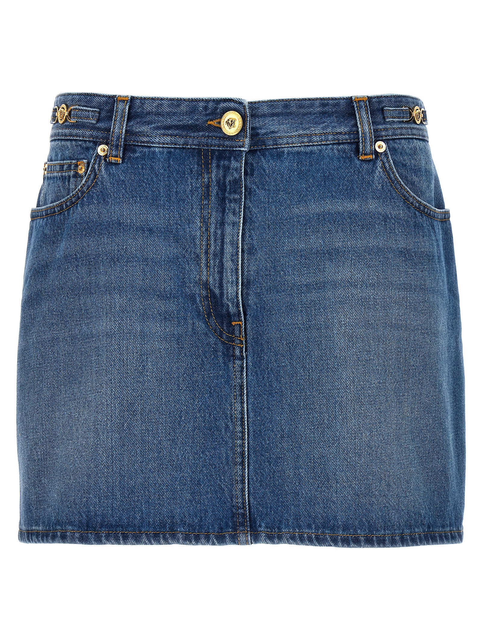 Denim mini skirt 10141051A100231D030 (VERSACE / スカート ) | VERSACE (ヴェルサーチェ)