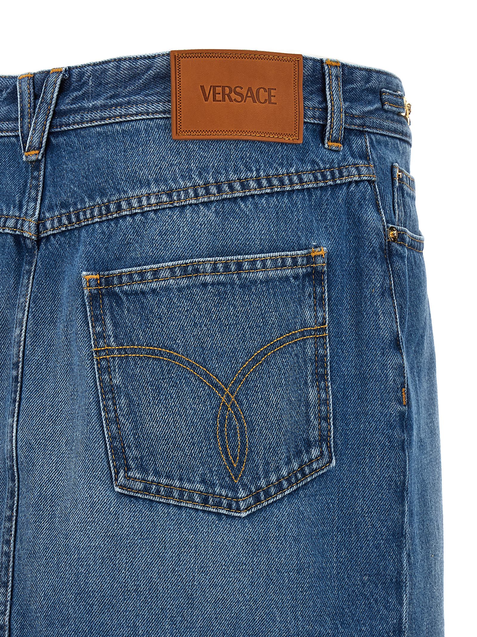Denim mini skirt 10141051A100231D030 (VERSACE / スカート ) | VERSACE (ヴェルサーチェ)(3)