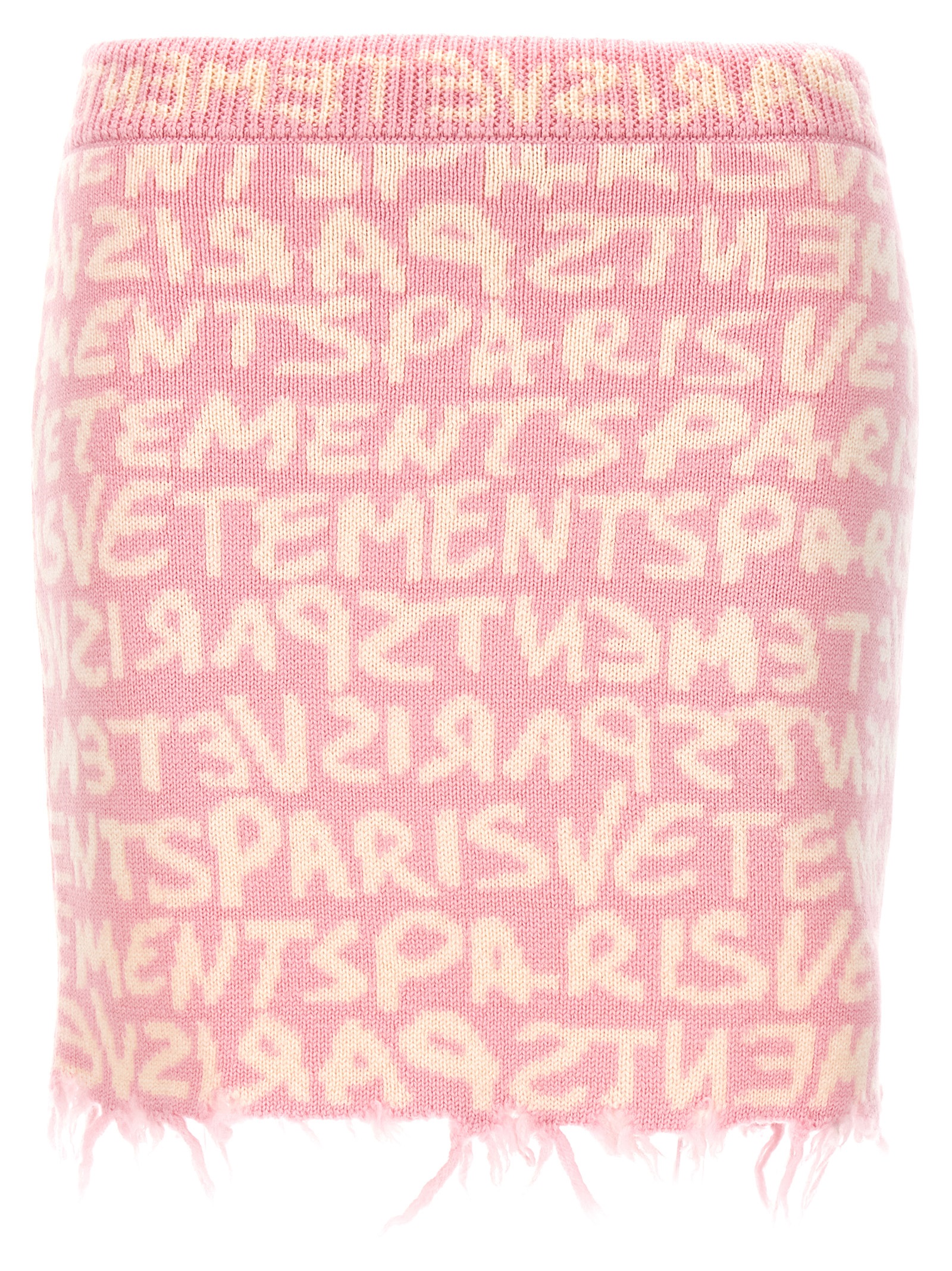 'Graffiti Monogram' skirt WE64KN900PWPINKWHITE (VETEMENTS / スカート ) | VETEMENTS (ヴェトモン)
