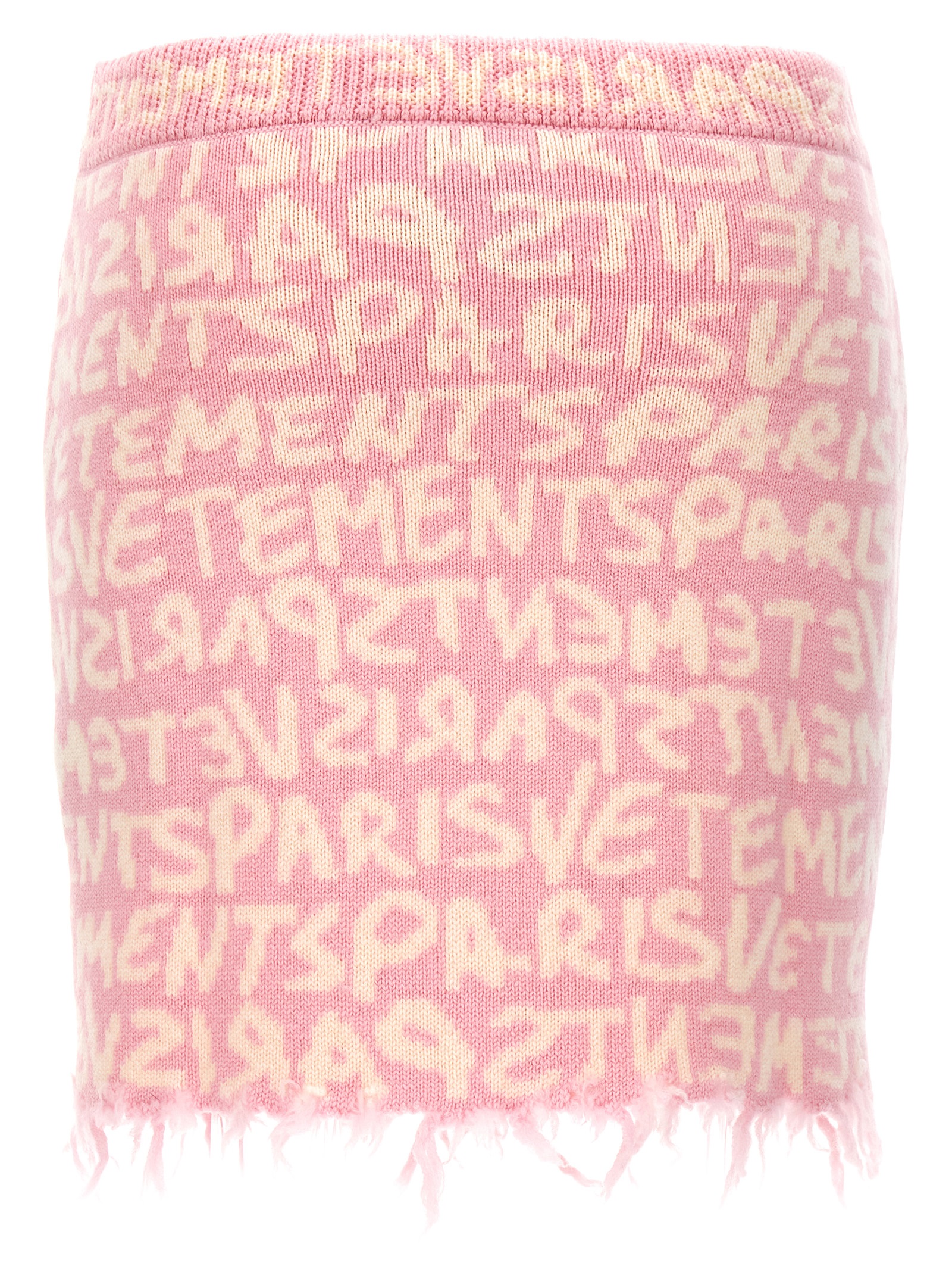 'Graffiti Monogram' skirt WE64KN900PWPINKWHITE (VETEMENTS / スカート ) | VETEMENTS (ヴェトモン)(1)
