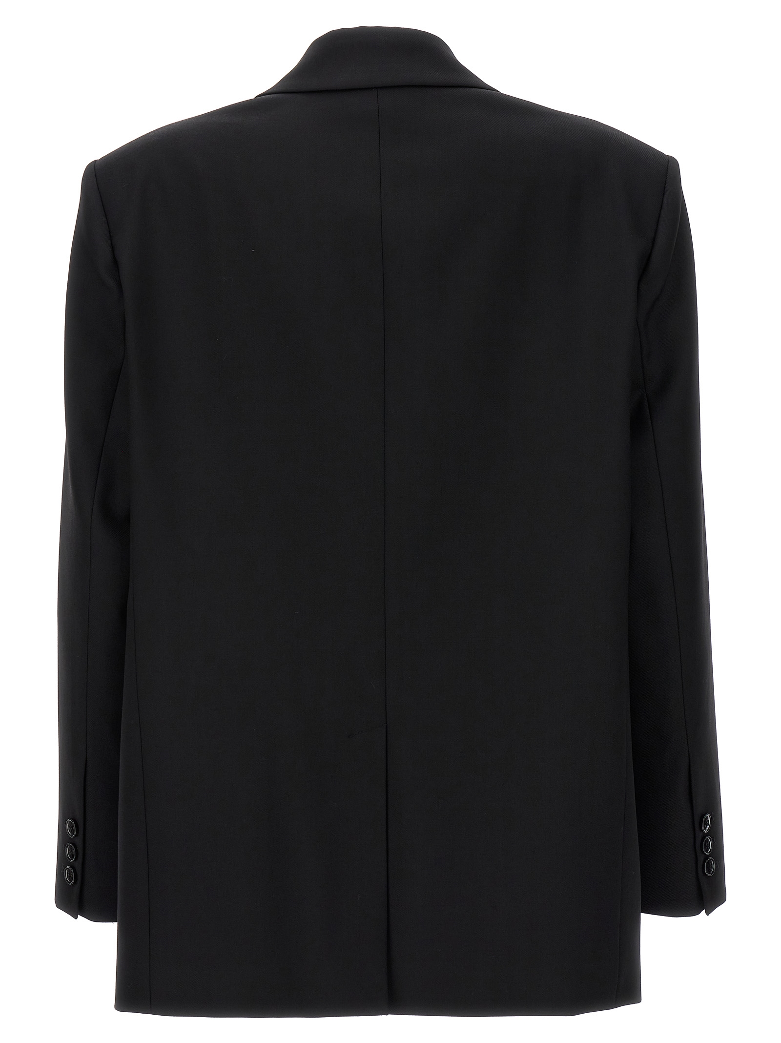 Double-breasted wool blazer GI06341E2110 (Elisabetta Franchi / スーツ・ジャケット ) | Elisabetta Franchi (エリザベッタ フランキ)(1)